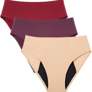 55ml High Absorbency Women Period Panties Heavy Flow High Waisted Underwear