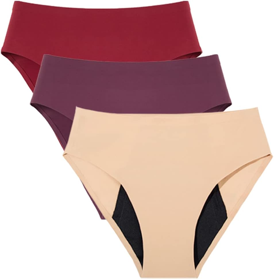 55ml High Absorbency Women Period Panties Heavy Flow High Waisted Underwear