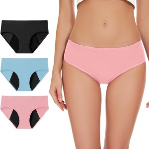 Women's High Absorbency Period Underwear - Leak-Proof & Reusable Menstrual Pants