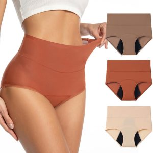 Period Underwear for Women 3 Layers Breathable Menstrual Period Panties