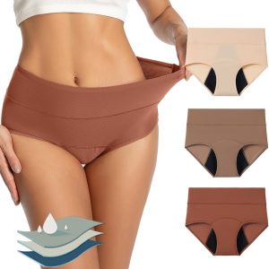Period Underwear for Women Breathable Menstrual Leakproof Panties