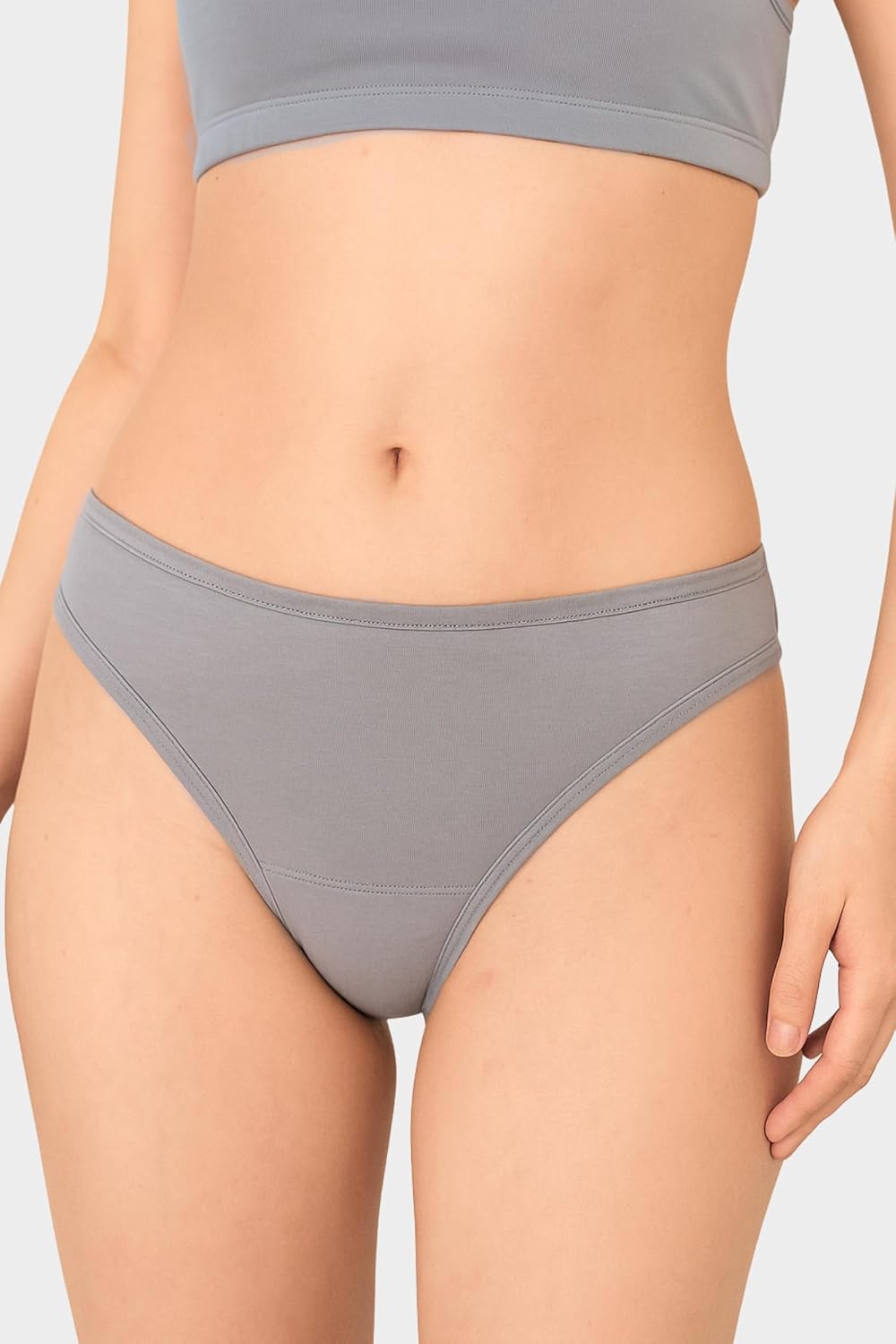Period Briefs with Lace - Reliable & Leak-Proof Women's Menstrual and Drainage Underwear with Light to Medium Absorbency - Reusable & Sustainable - Image 2