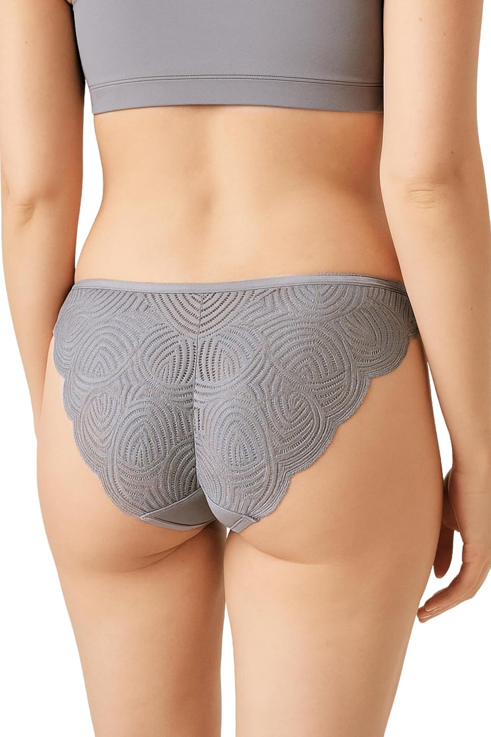 Period Briefs with Lace - Reliable & Leak-Proof Women's Menstrual and Drainage Underwear with Light to Medium Absorbency - Reusable & Sustainable